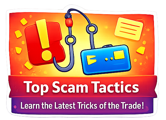 Top Scam Tactics card